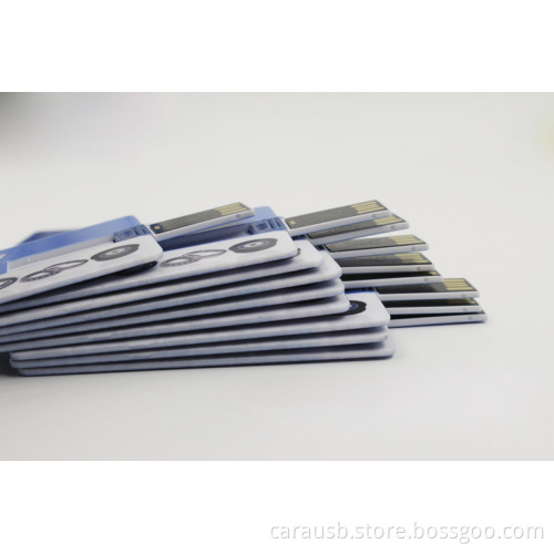 Carausb print HuaweiCertification logo custom card shape usb flash drive giveaways